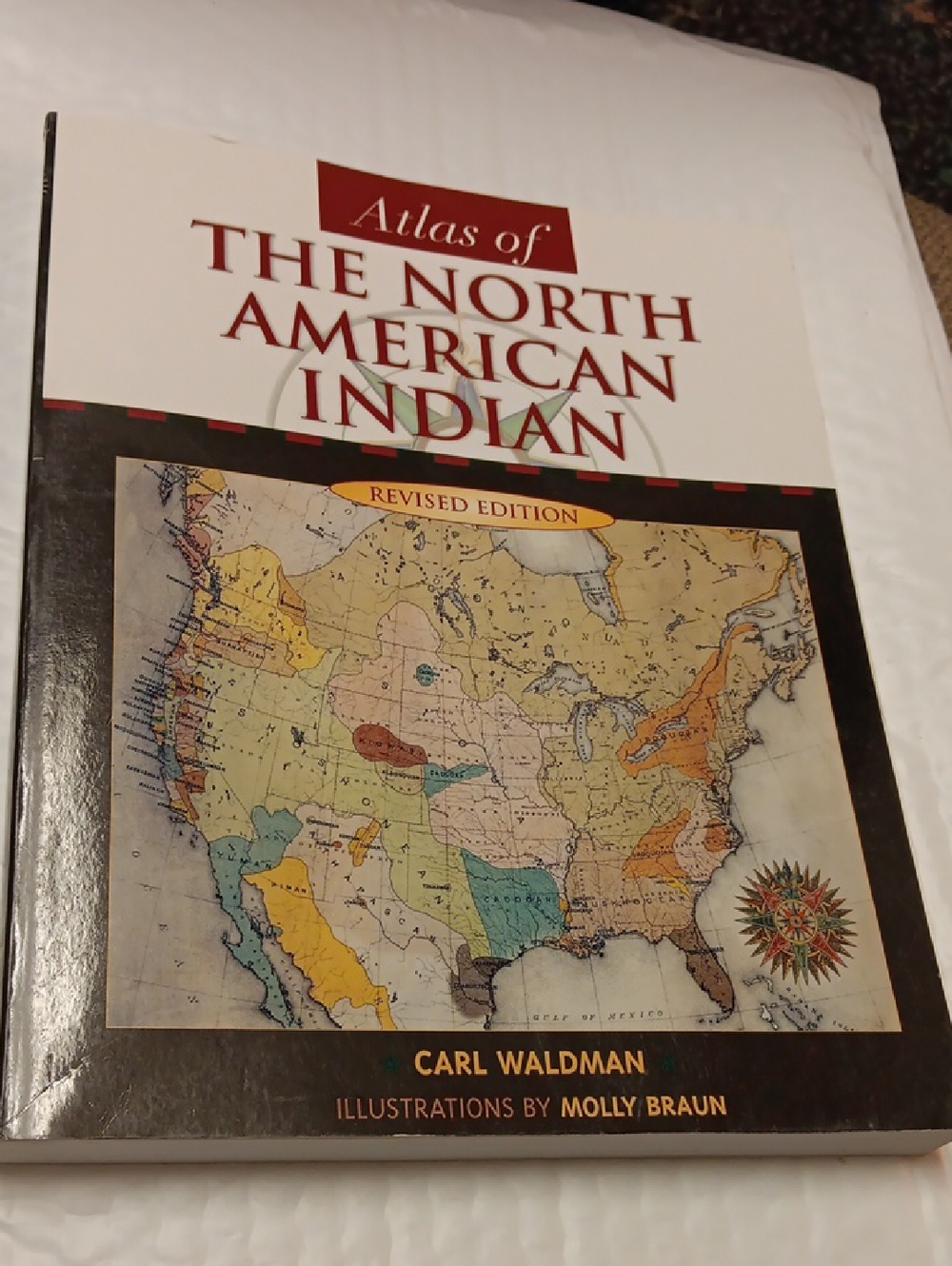 Atlas of the North American Indian - White/Cream Cover